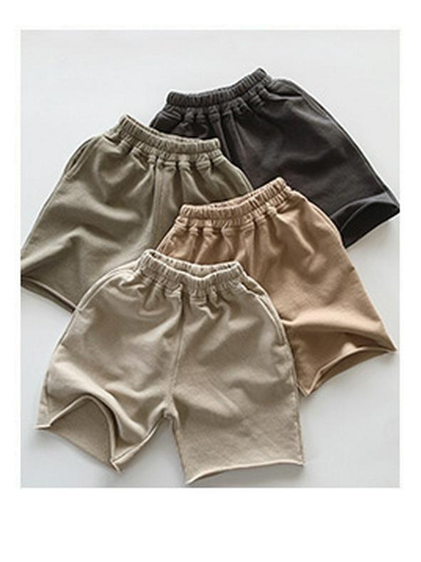 2025 Summer Korean Style Cotton Sleeveless Vest for Toddlers - Boys & Girls Casual Loose T-shirt