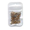 5A Champagne Champagne & Coffee Tone Zirconia Nail Art Rhinestones - Irregular Shapes: Water Drop, Horse Eye, Pigeon Egg.
