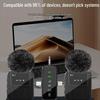 Wireless Lavalier Condenser Mic for Mobile & Camera Streaming