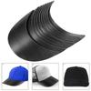 20Pcs Removable Baseball Cap Brim Peaked Plastic Cap Brim Replacement  Peaked Caps