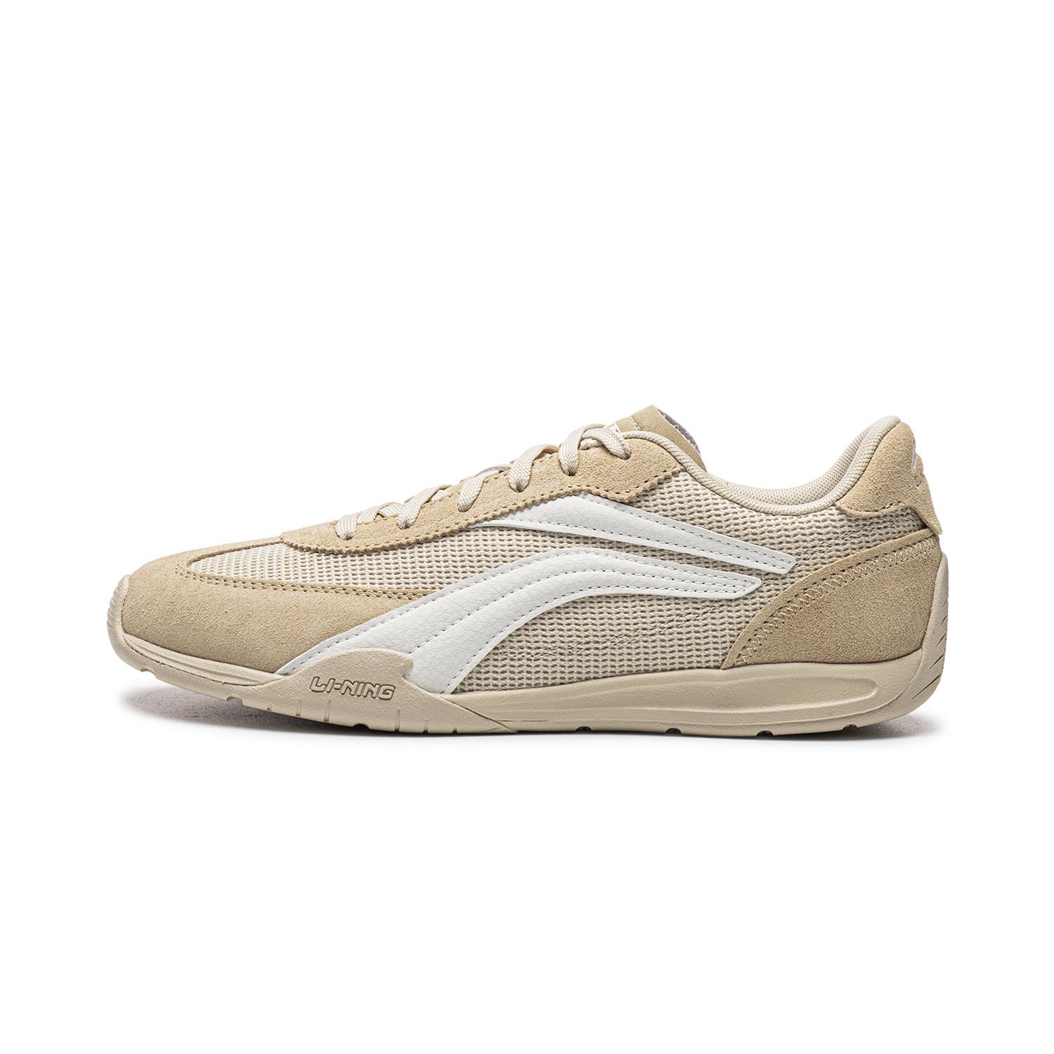Li Ning Turbo Dopamine Classic Thin Sole Retro Versatile Fashion Trendy Comfortable Lightweight Soft Elastic Low Top Casual Shoes AGLV236-14 35