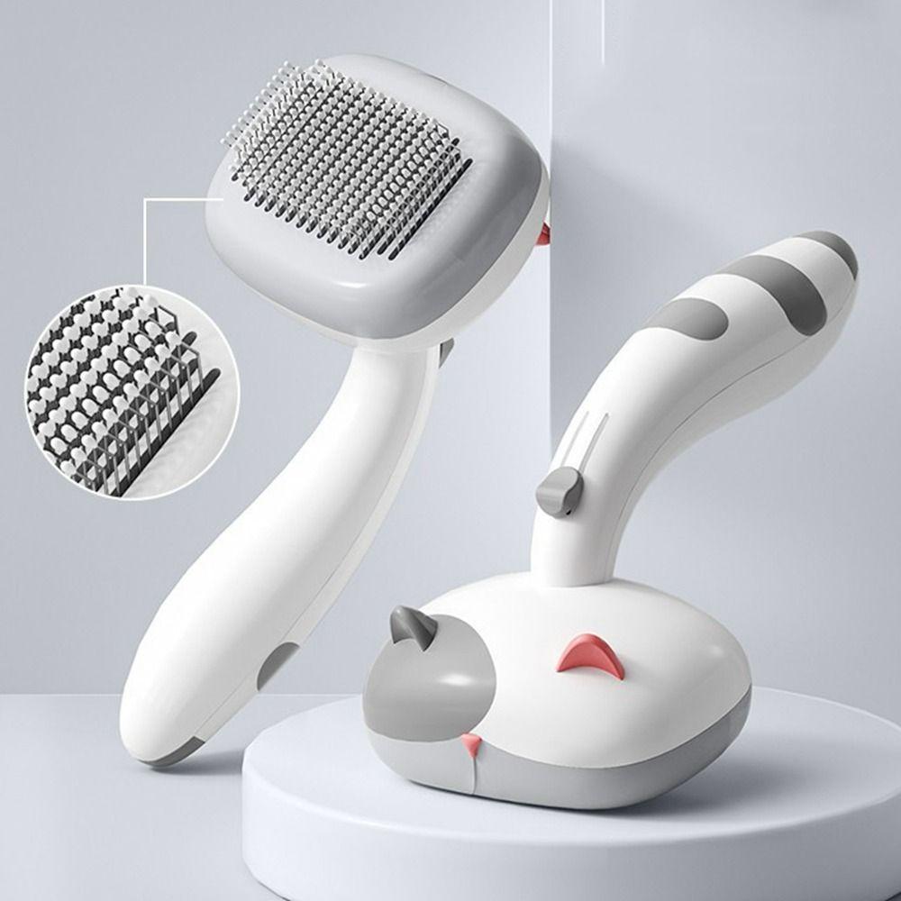 

Аксессуары для кошек Щетка для чистки кошек Самоочистка Slicker Инструмент для ухода за домашними животными Удаление волос Расческа