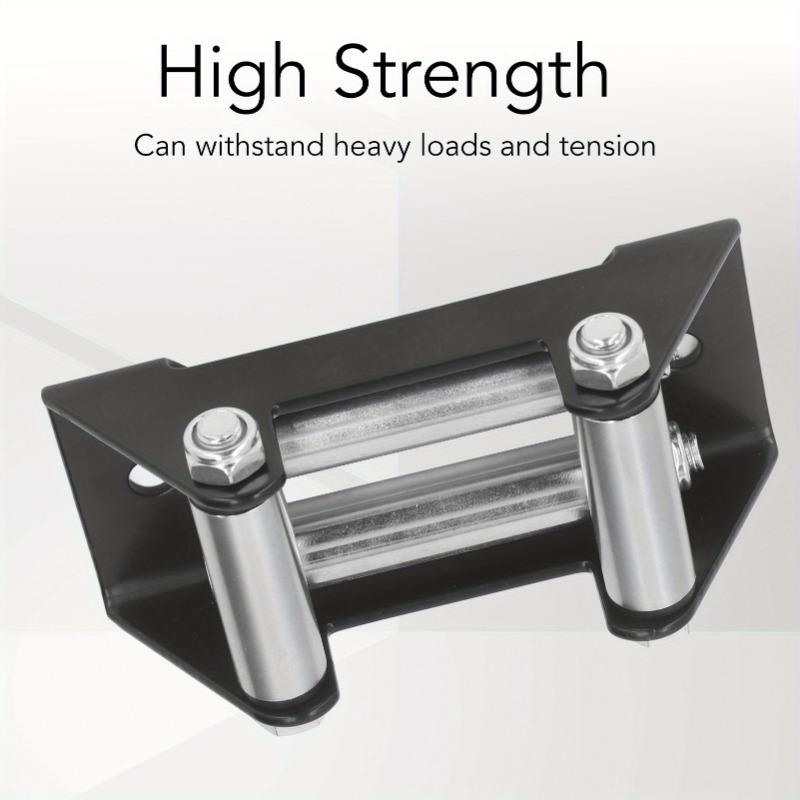 1 buc Ghidaj Cablu Role Ghidaj Cablu Winch 4 Căi Role Oțel de Înaltă Rezistență Ghidaj Cablu Role 4500LB