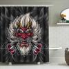 Tuniu Dragon Shower Curtain Cool Chinese Style Art Waterproof Bathroom Decor Unique Wall Art For Kids & Adults