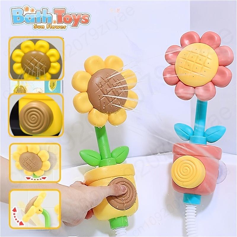 Non-Toxic Fun Sunflower Sprinkler Shower Toydurable Plasticdeal For Youngsters And Pre-Schoolers Perfect Gift For Halloween Christmas