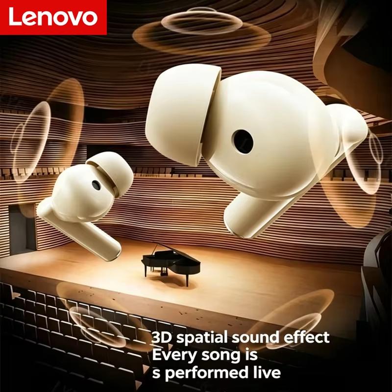Lenovo TA210 Bluetooth Wireless Headphones Built In Microphone Charging Port Noise Isolating Comfortable Over Ear Headset New