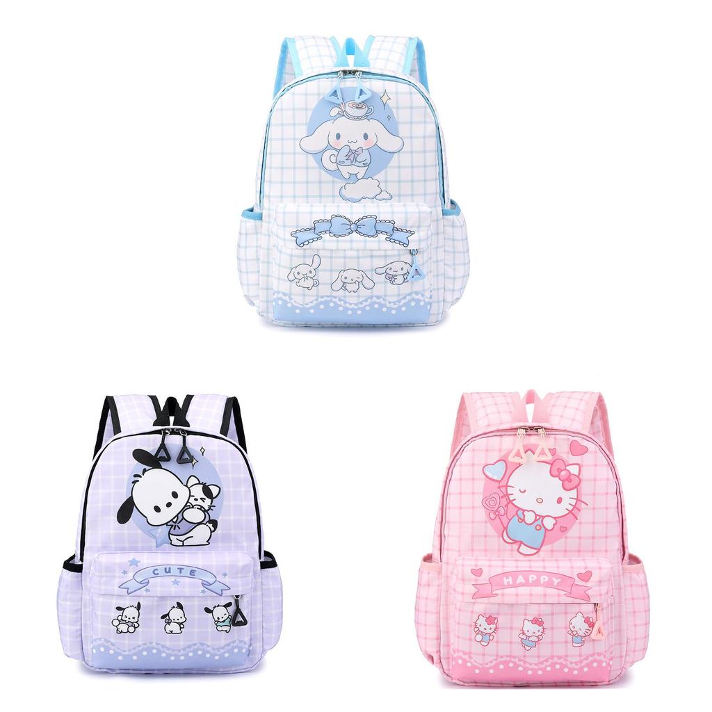 Melody Pochacco Backpack With Lightweight Nylon For School Use