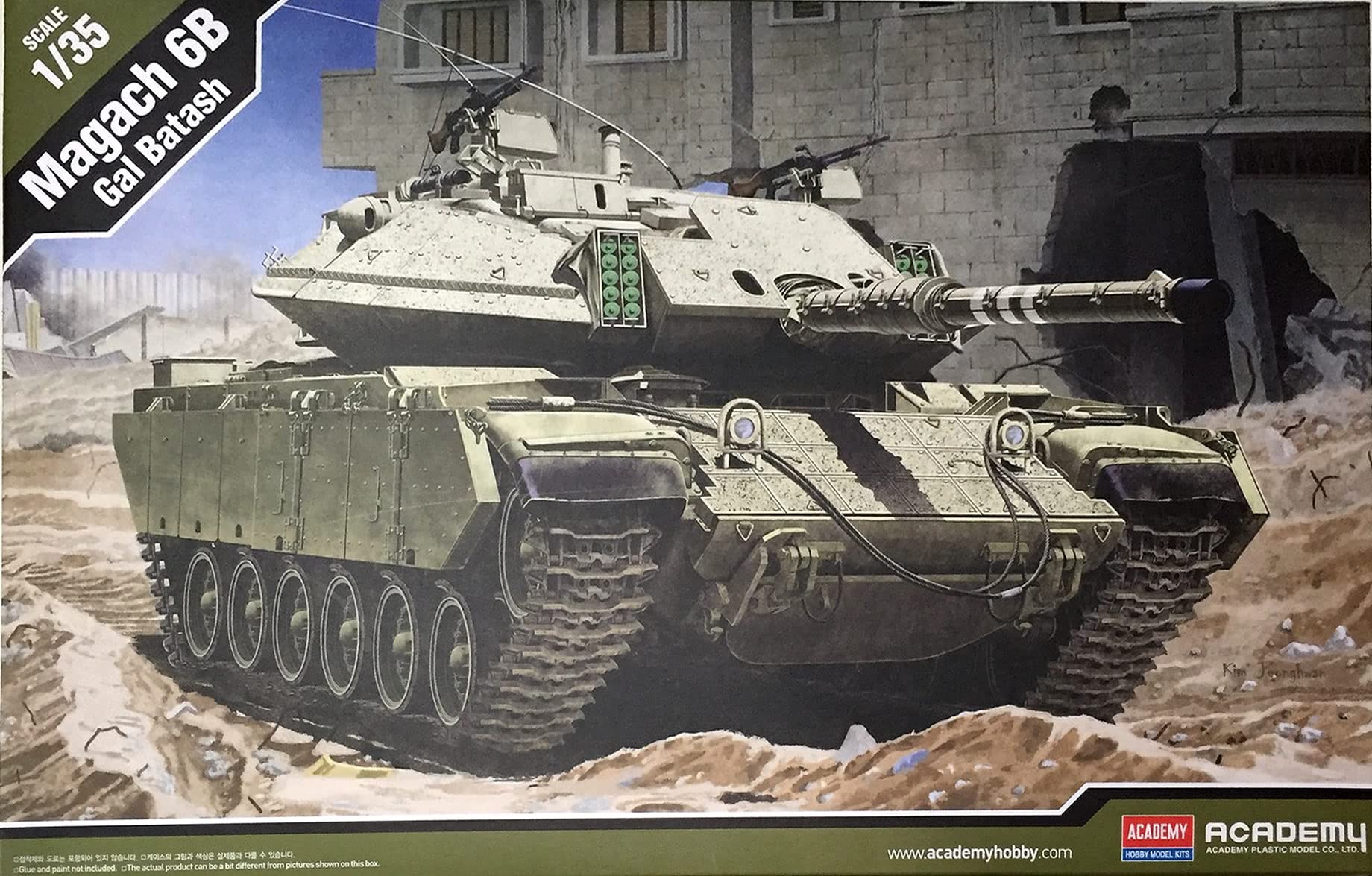 

Academy 1/35 Magach 6B Gal Batash AM13281 Plastic Model