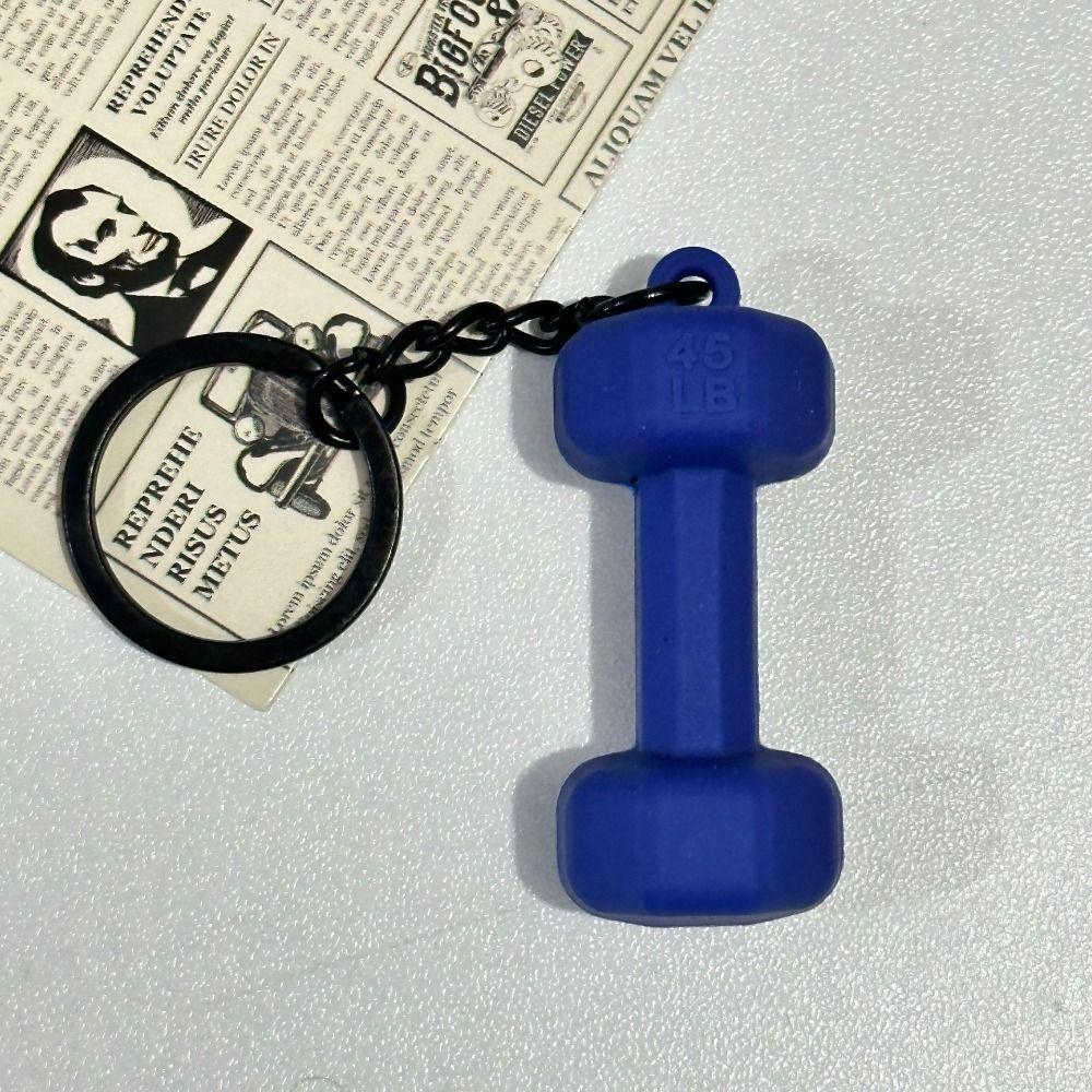 Mini Barbell Plates Key Chain Kettlebells Fitness Series Pendant  Bodybuilder