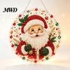 Rhinestone Painting Kit for Adults Christmas Kit, DIY Wreath Art Craft Adults, Double Decorative Pendant Making Sided Window Ornament, Acrylic Hanging
