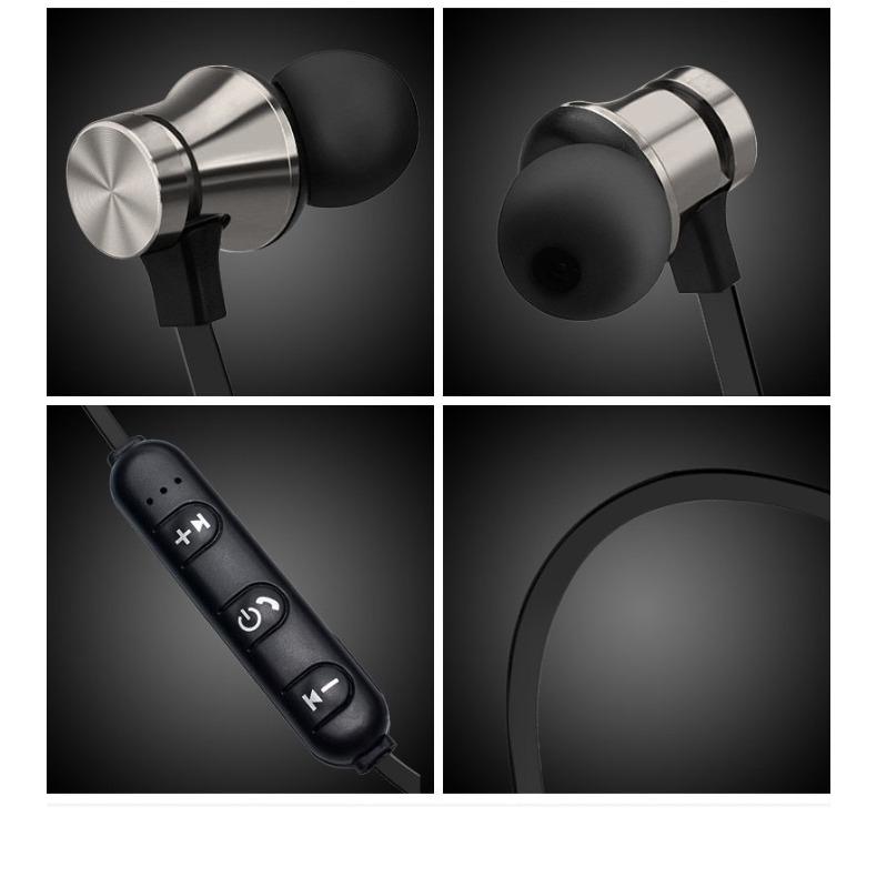 Admisitr Magnetic Headphones for Sports Bluetooth in-ear Stereo Wireless