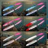 2pcs Bow Horn Matel Jig Bait Metal Cast Artificial Bait Slow Shaking Surface Bait  Sea Fishing