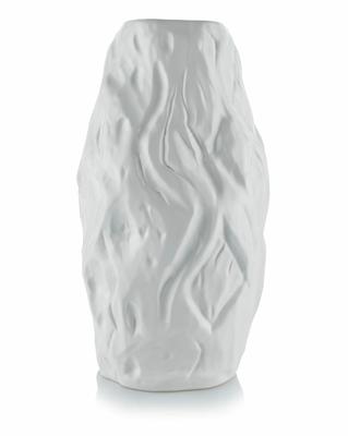 Louis White Vase 29 Cm, White Color