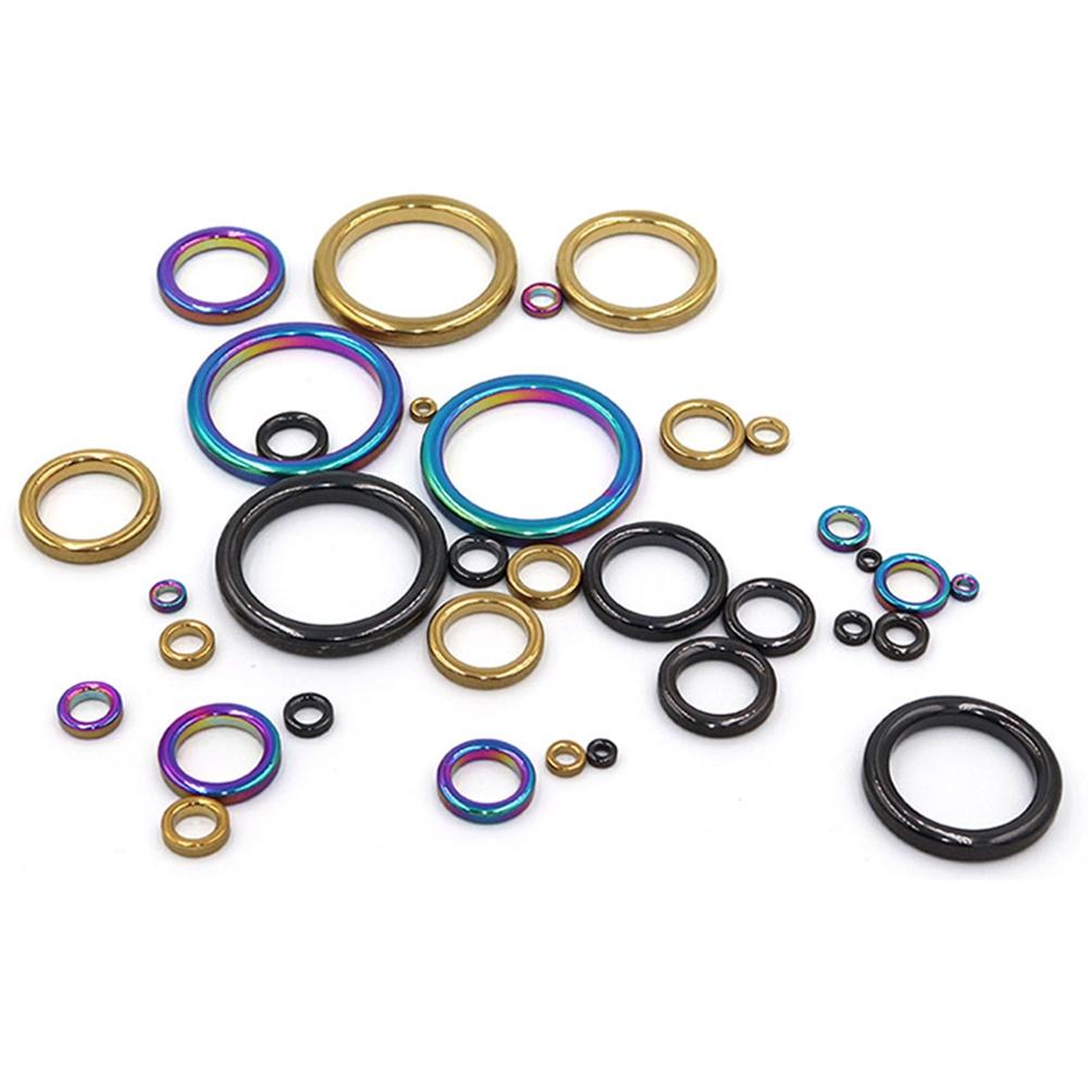 Fishing Rod Ring Black Yellow Fishing Magnetic Ring