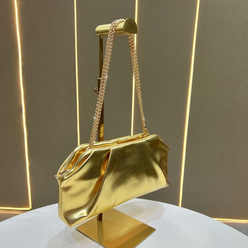 Ketten-Tasche, Clutch-Tasche, Umhängetasche, Einzel-Schulter-Achseltasche, Handtasche, Abendtasche