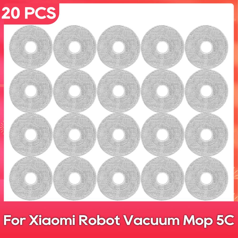 Fit For ( Xiaomi Robot Vacuum Mop 5C / OV42CN ) Main Side Brush Filter Mop Dust Bag Robot Vacuum Cleaner Part Accessories