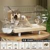 Hamster Cage Transparent Villa Large Gold Wire Anti Bite Anti Escape Winterproof Easy Clean Home For Kids Pet Lovers Cozy Gift
