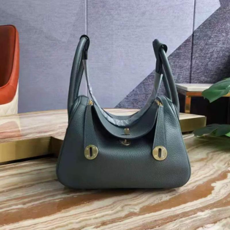 

Мини-сумка Lindy из натуральной кожи - модная сумка через плечо из коровьей кожи Togo