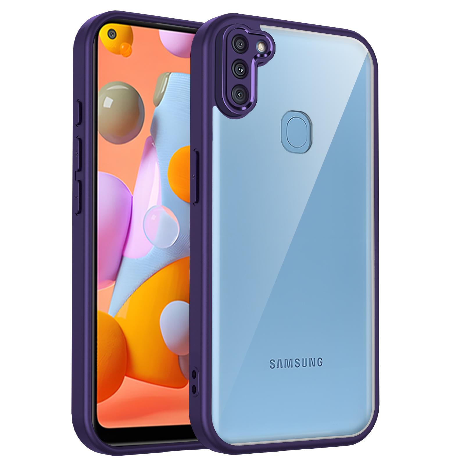 

For Samsung Galaxy A11 Case Galaxy m11 Phone Case Galaxy A11 M11 Cover Air Cushion Silicon Bumper Clear Matte Back Cover Hard Galaxy M11