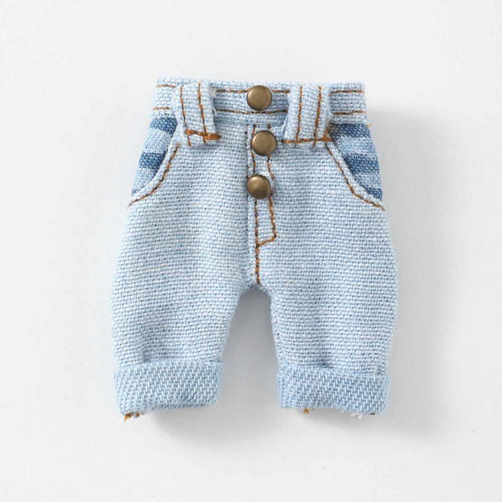 Long Pants OB11 Doll Clothes Casual Wears Doll Pant Jean Doll Clothes Trouser 1/12 Mini BJD