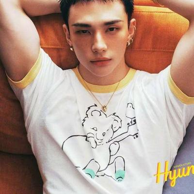 Straykids Hyunjin T-shirt Kop Star SK