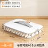 Food Grade Freezer Container Dumplings Noodles Storage Reusable Airtight Sealable Kitchen Organizer Stackable Multi-Layer
