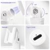 Rechargeable UV Nail Lamp Salon Grade Fast Curing Adjustable Stand LED Gel Dryer for Home DIY Use