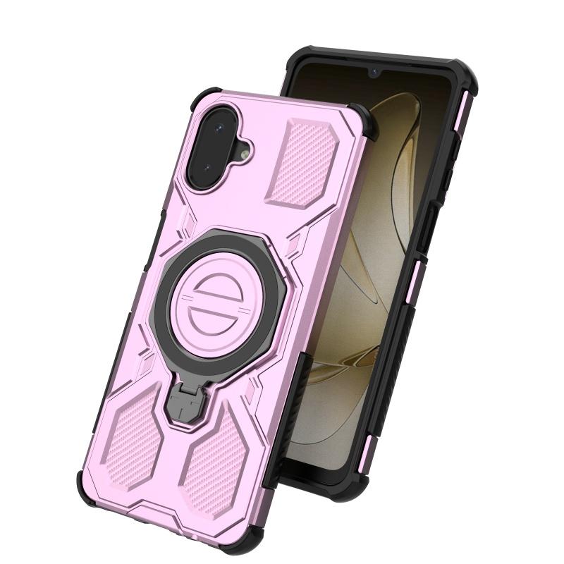 Etui Pokrowiec na Samsung A07 Samsung Galaxy A07 Capas Bumper na Telefon Odporny na Wstrząsy Atrakcja Adsorpcja Uchwyt Pierścieniowy Fundas Samsung A07