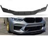 BMW 5 Series G30/G38 M5 F90 Pre-Facelift RKP Style Gloss Black Carbon Fiber Front Lip