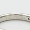 Used TIFFANY&Co. Ring Stacking Band EU#46.5 Pt950Platinum 4.3g Platinum El Saperetti