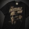 The Invisible Man Shirt, Vintage Horror Graphic Tee, Classic Monster Movie T-Shirt, Retro Black Comfort Colors Tee, Halloween Gift