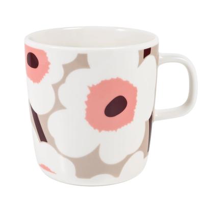 Marimekko Mug Cup 2022 FALL 400ml Unikko Clay White Parallel Import
