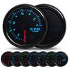 7 Colors LED Dual Display 2" 52mm Boost/Water/Volt/Air Fuel Ratio/EGT/Tachometer/Oil Temp/Oil Pressure RPM Car Gauge Auto Meter