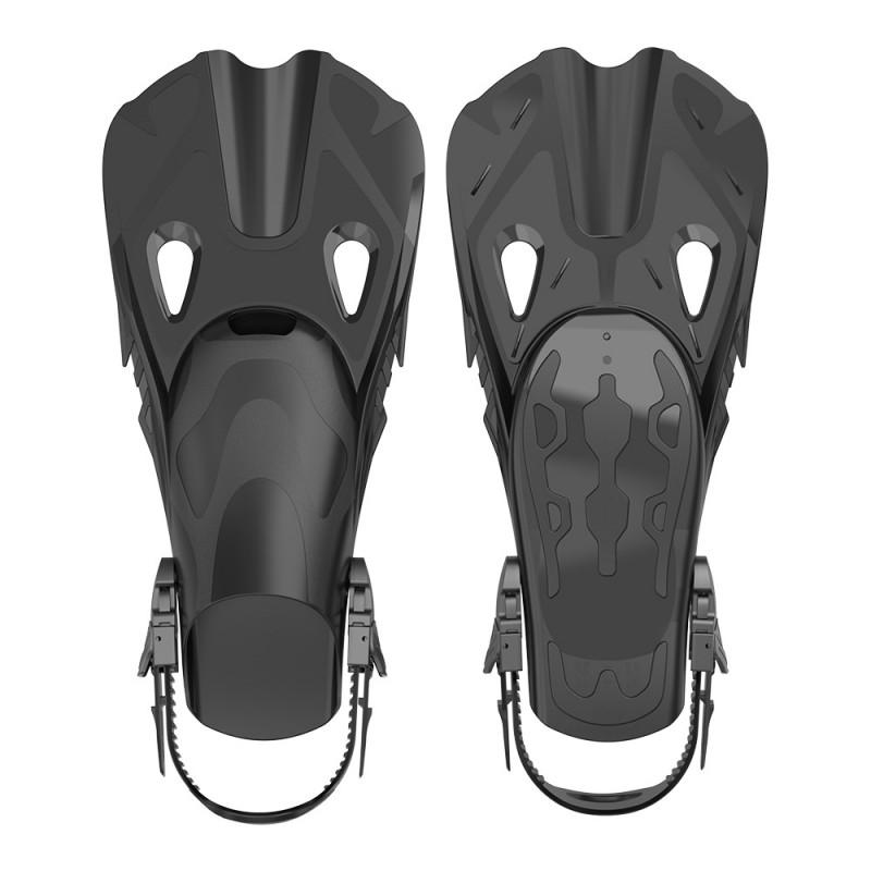 Adjustable Snorkeling Fins Adults Lightweight Short Blade Swimming Gear Outdoor Water Sports