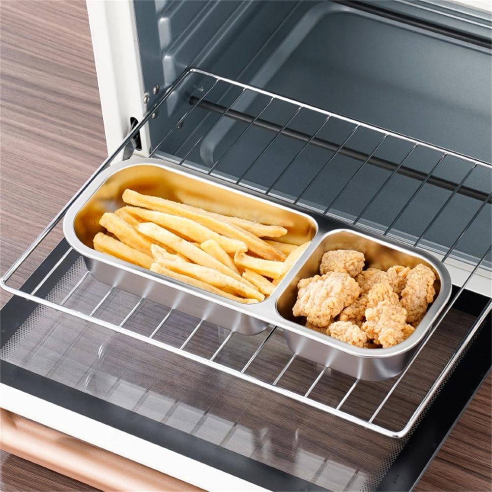 Reusable Food Storage Stainless Steel Snack Container Perfect For Parties Versatile Food Container 26.2x10.3x4cm 8.1x4x1.6 Inch