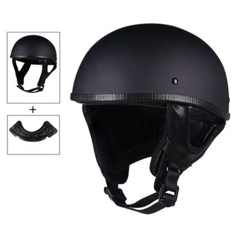 DOT Certification Retro Motorcycle Helmet Moto Helmet Scooter Vintage Half Face Biker Motorbike Crash Moto Helmet Casco Moto CE