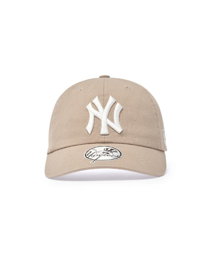 Emelbi Signature Unstructured Ball Cap Ny (Mg.Sand)