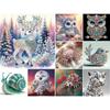 Animal 5D DIY Diamond Art Painting Kits for Gift Home Wall Decor Diamond Art Kits Crystal Rhinestones Diamond Painting 30x30cm