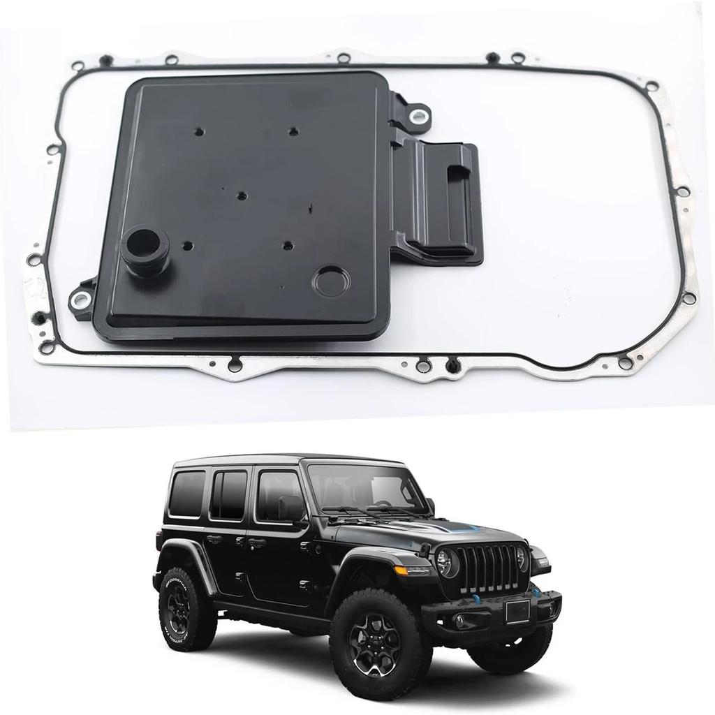 Transmission Oil Filter For JEEP WRANGLER IV JL 2.0T 2017-2021 3.6L GLADIATOR 2019 AT Gearbox Spare Parts 68417054AB 68362042AA