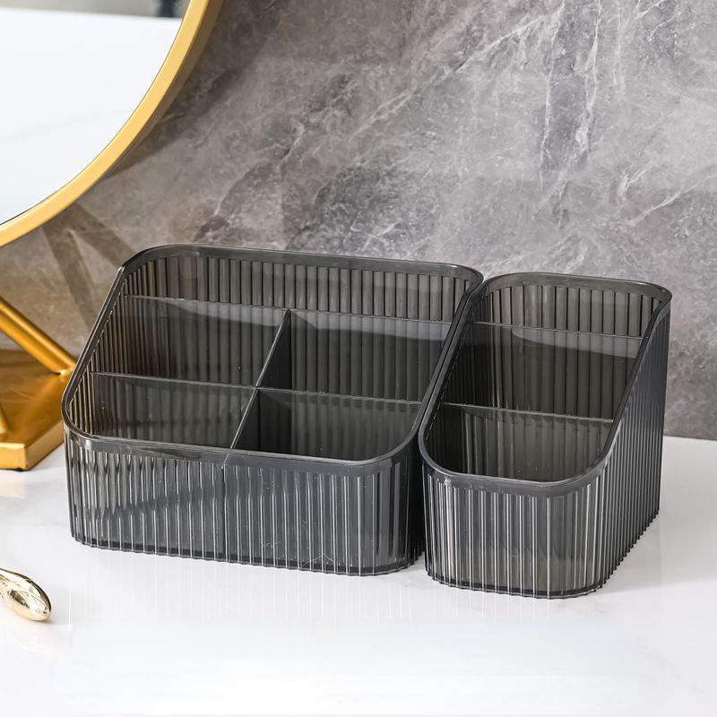 Desktop Cosmetics Storage Box Brushes Makeup Organizer Case Lipsticks Box Pencil Pens Jewelry Container Bathroom Accessories
