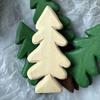 5pcs/set Wooden Christmas Tree Decor Desktop Ornament Window Display Office Gift Mini Pine Decoration Home Decoration