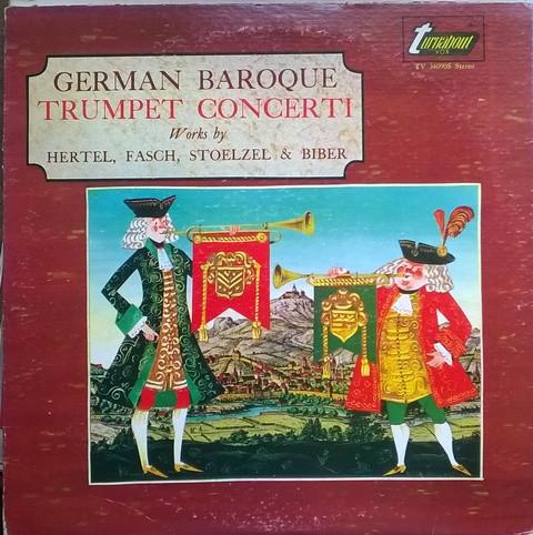 

LP Record HEINZ ZICKLER MAINZER KAMMERORCHES German Baroque Trumpet Concerti TV34090S TURNABOUT US Classical Used