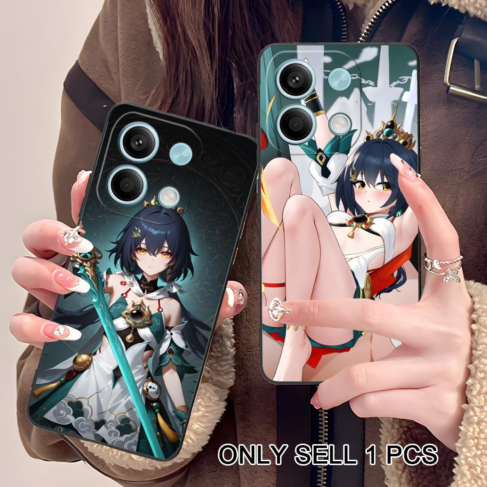 HSR Yunli Matte TPU Mobile Phone Case for POCO F8 F7 F6 F5 F4 F3 F2 Pro GT C75 C71 C65 C61 C40 Pro Ultra Colorful Cover