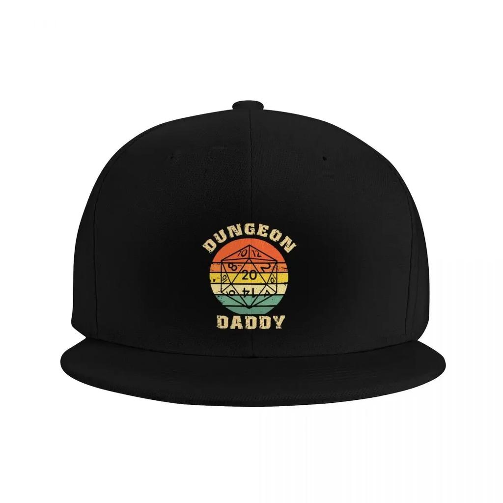 Retro Dungeon Daddy Breathable Design Mens Hat Cap For Men Mens Baseball Cap