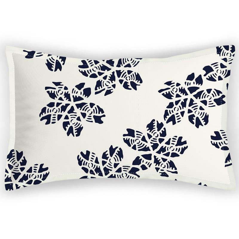 Povlak na polštář v japonském stylu Sametový saténový saténový povlak na polštář Digitálně potištěný keprový povlak na nábytek