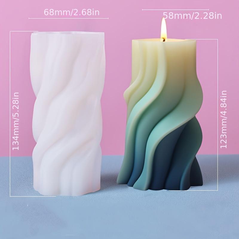 

Силиконовая форма для ароматической свечи цилиндрической формы с волнистым краем, форма для изготовления диффузорного камня своими руками