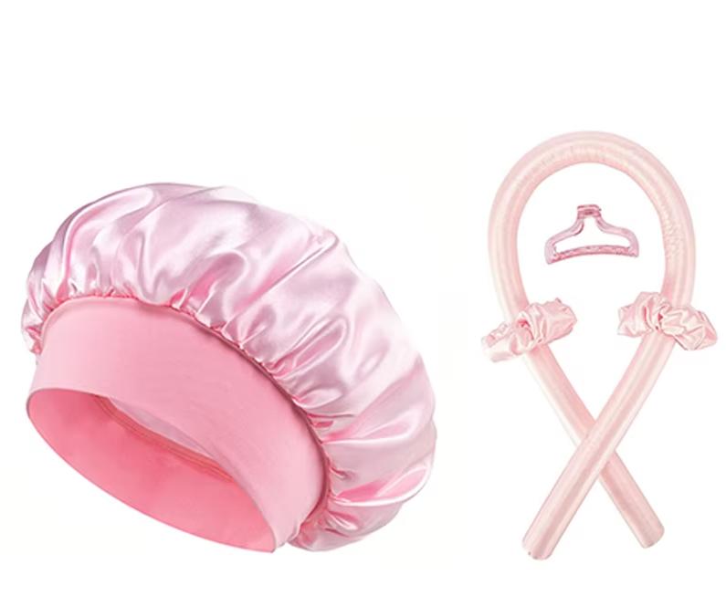 Newly Satin Night Hair Cap Women's Solid Sleeping Hat Sleep Care Bonnet Nightcap For Women Unisex Cap