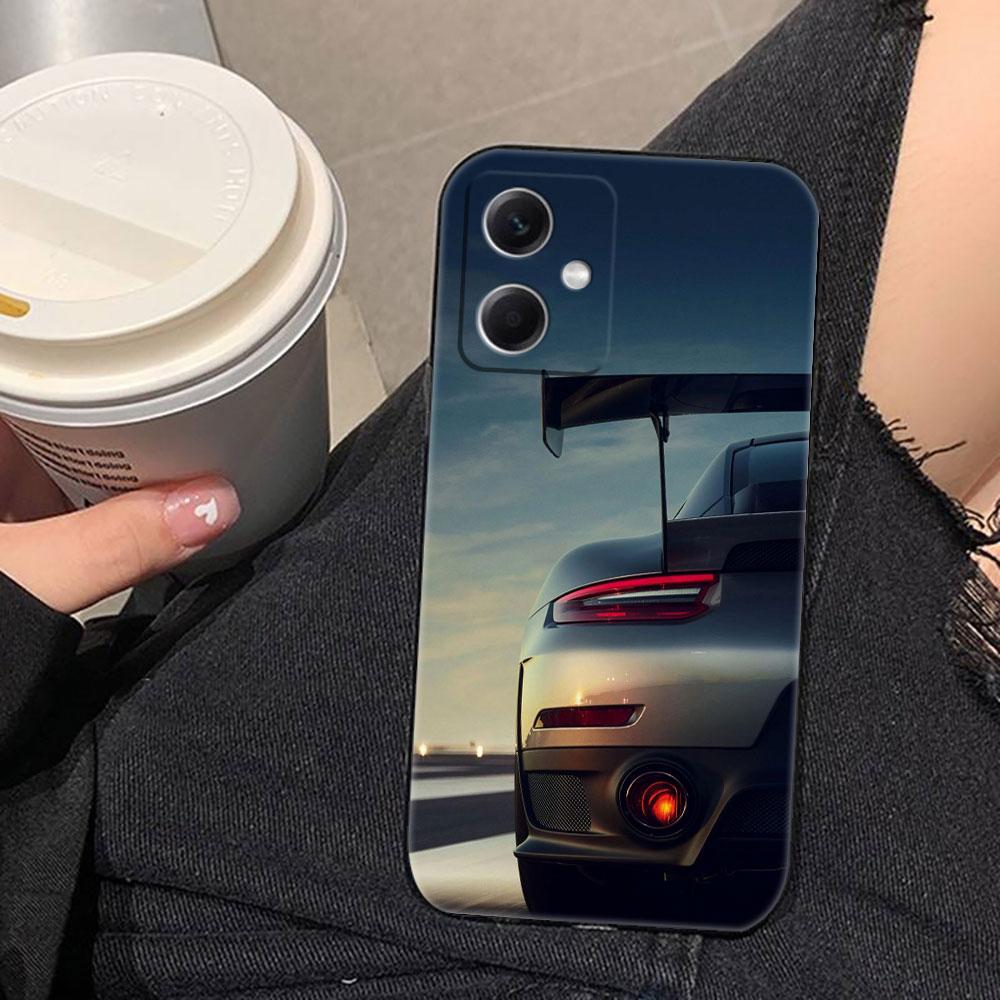 Luxury Sports Car Dream Phone Case For Redmi Note 15 14 13 12 12S 11 11T 11S 10 9T 9 Pro TPU Case Funda DIY Shell Capa Cover