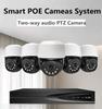 Acarte 4MP PoE PTZ Camera CCTV Kit