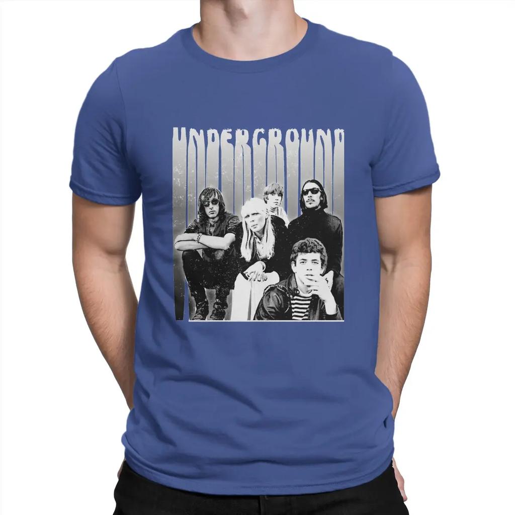 Men's T-Shirt Received The 2017 Grammy Lifetime Achievement Award Combination Cotton Short The Velvet Underground T Shirts
